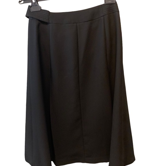 Carven Belted Wrap Skirt - Black - Picture 6 of 6